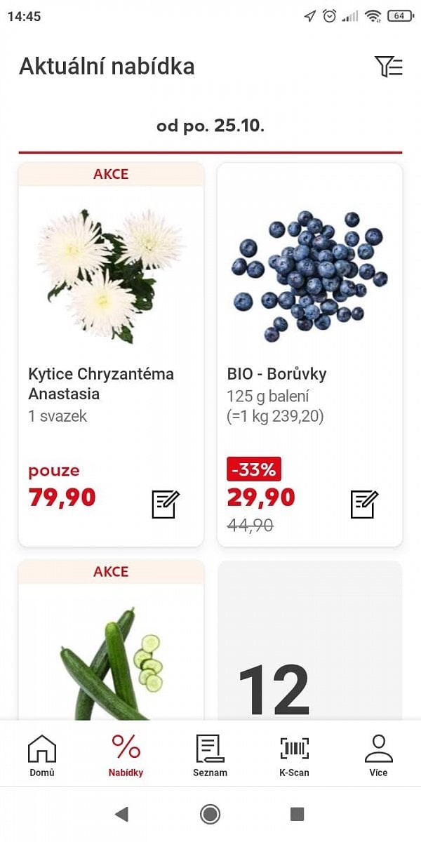 Podívejte se, jak vypadají mobilní aplikace supermarketů