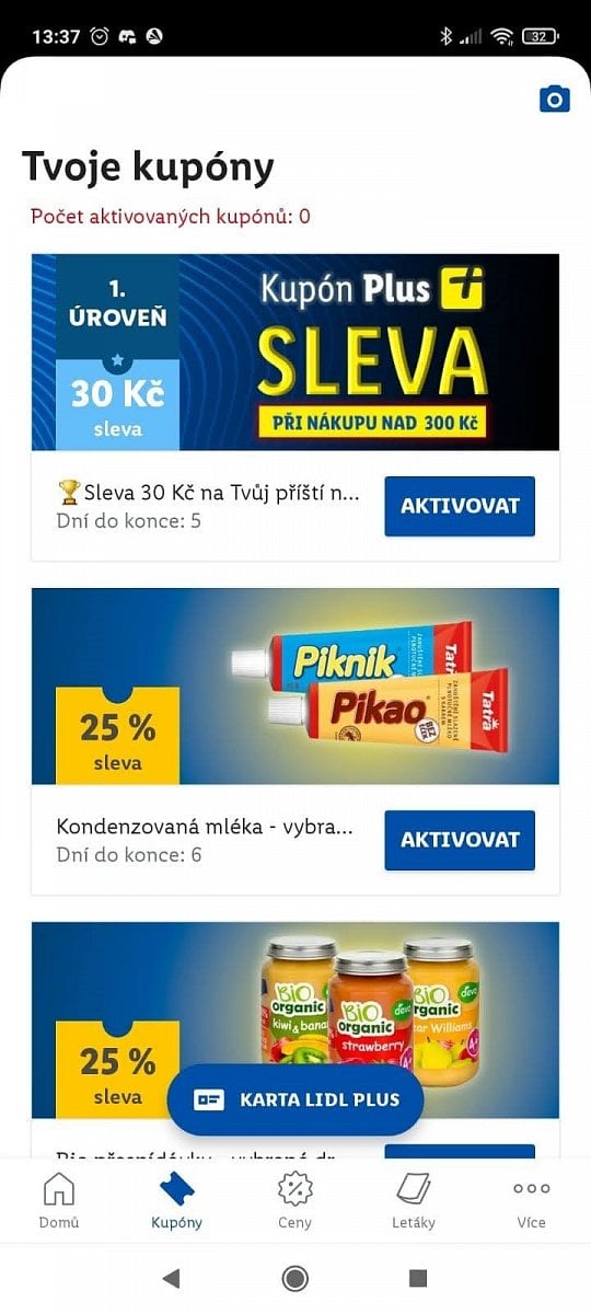 Podívejte se, jak vypadají mobilní aplikace supermarketů