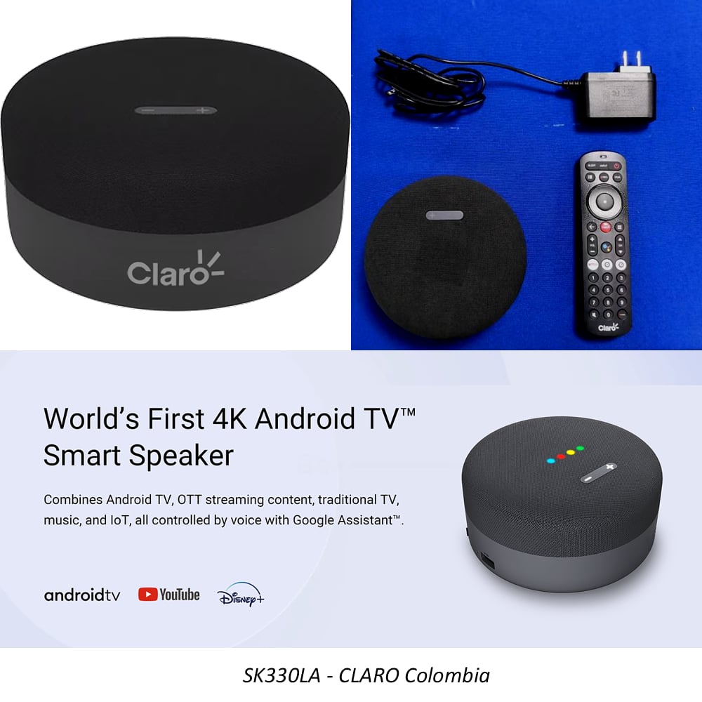 Přístroje operátora Claro