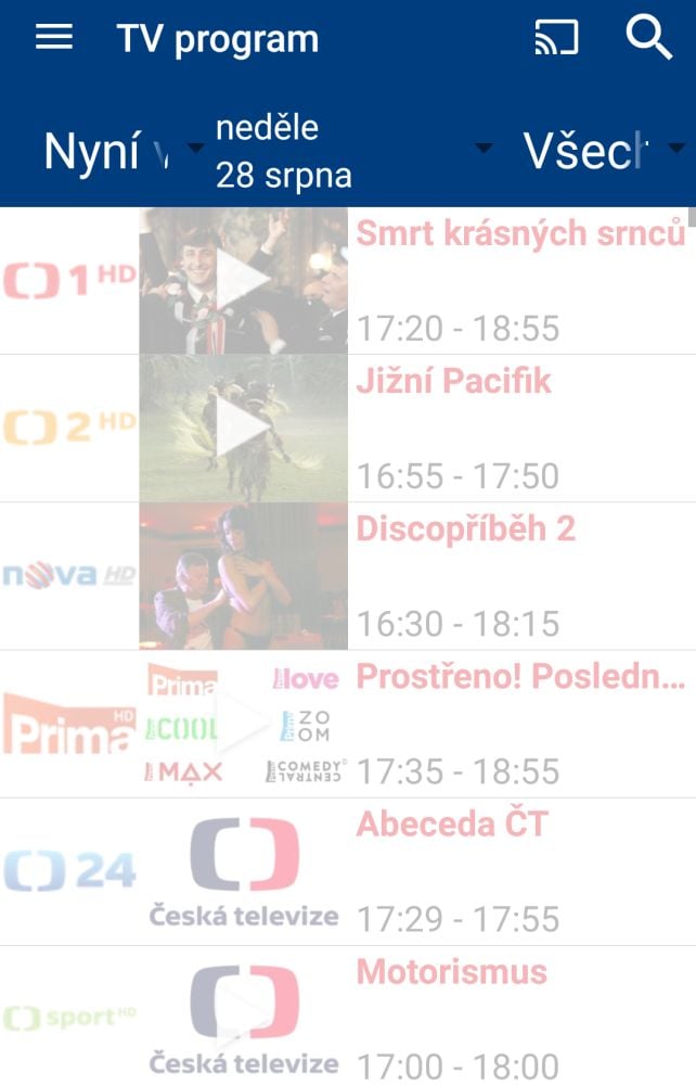 Skylink Live TV CZ - aplikace IPTV