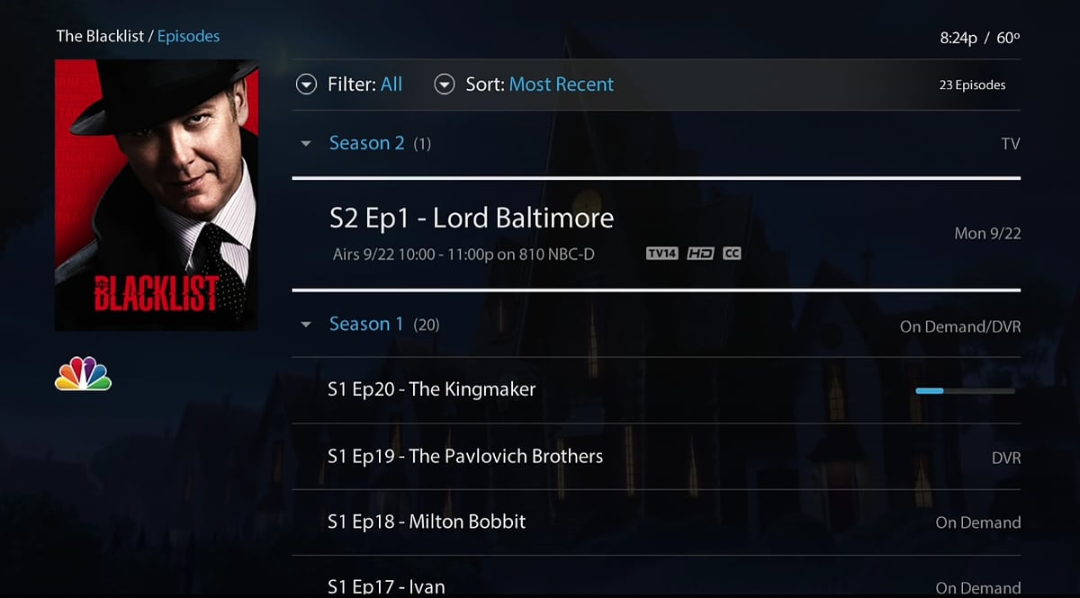 Textové vyhledávání (sekce Search)