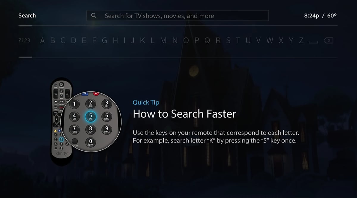 Textové vyhledávání (sekce Search)