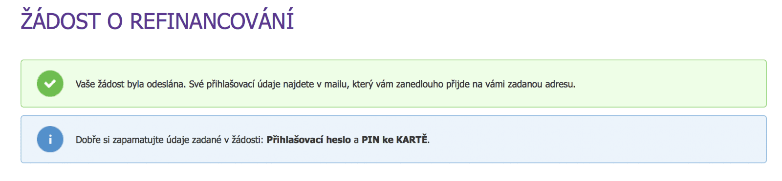 Právě jste požádali o refinancování. Ale to je teprve začátek. Ještě musíte udělat hodně úhozů na klávesnici a kliků myší.