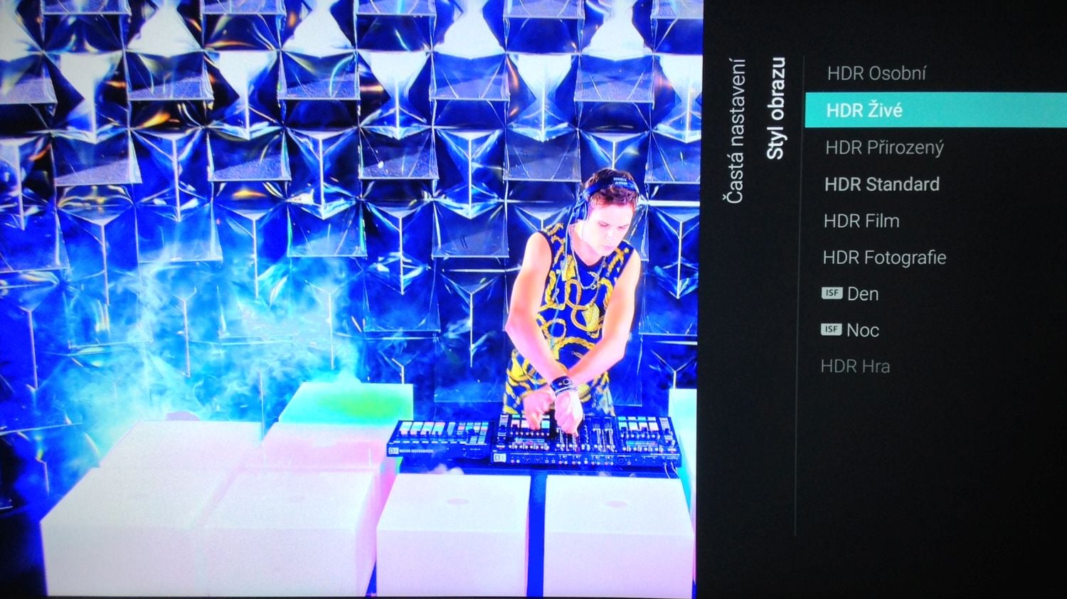 Astra vysílání 4K HDR - Philips 43PUS6561