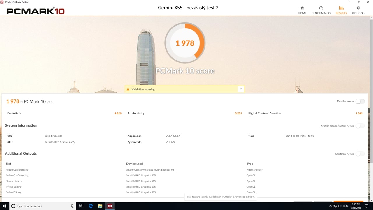 Benchmarky Beelink X55