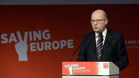 Náhledový obrázek - Sobotka evropským socialistům: Unie musí lidem dávat opět smysl