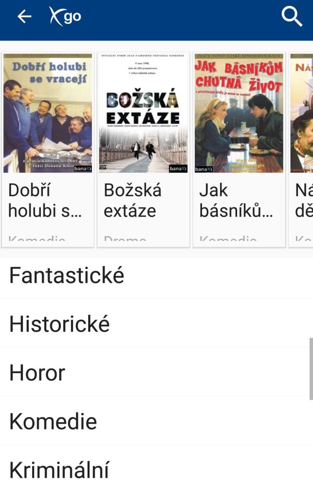 Skylink - Filmy a seriály