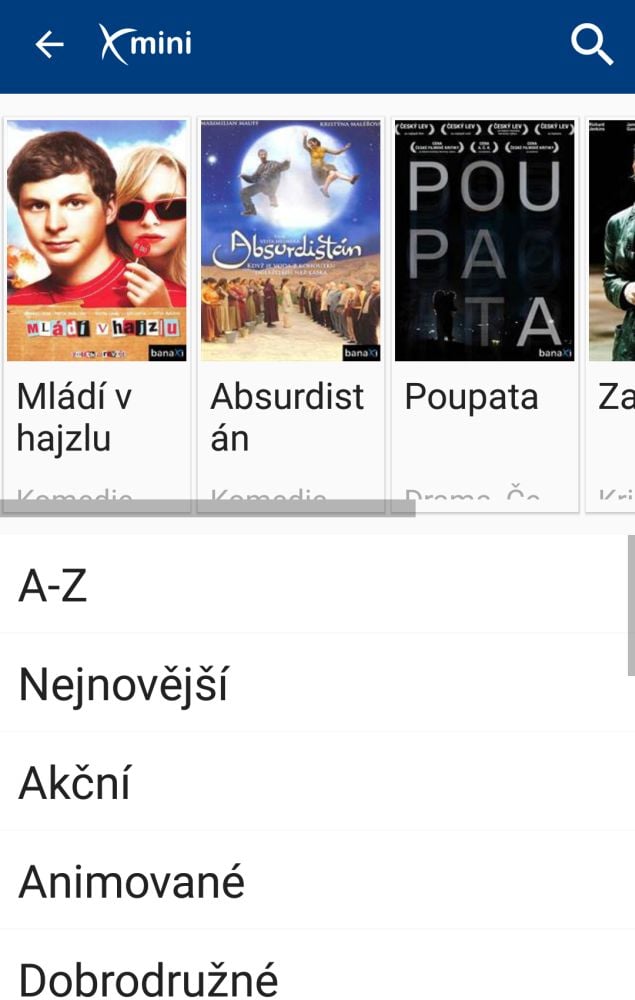 Skylink - Filmy a seriály