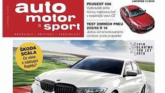 Náhledový obrázek - Právě vychází časopis Auto motor a sport 11/2018