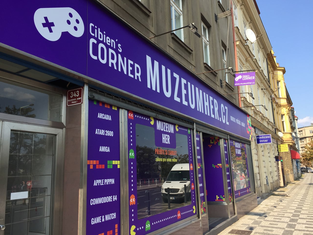 Cibien´s Corner: Muzeum her v Praze