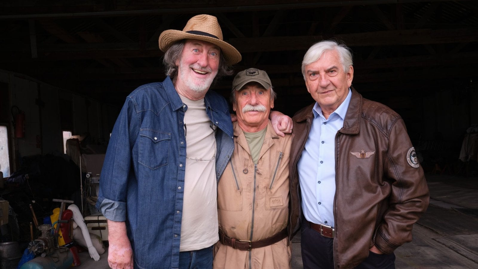 Natáčení seriálu Muži v letu (TV Nova)