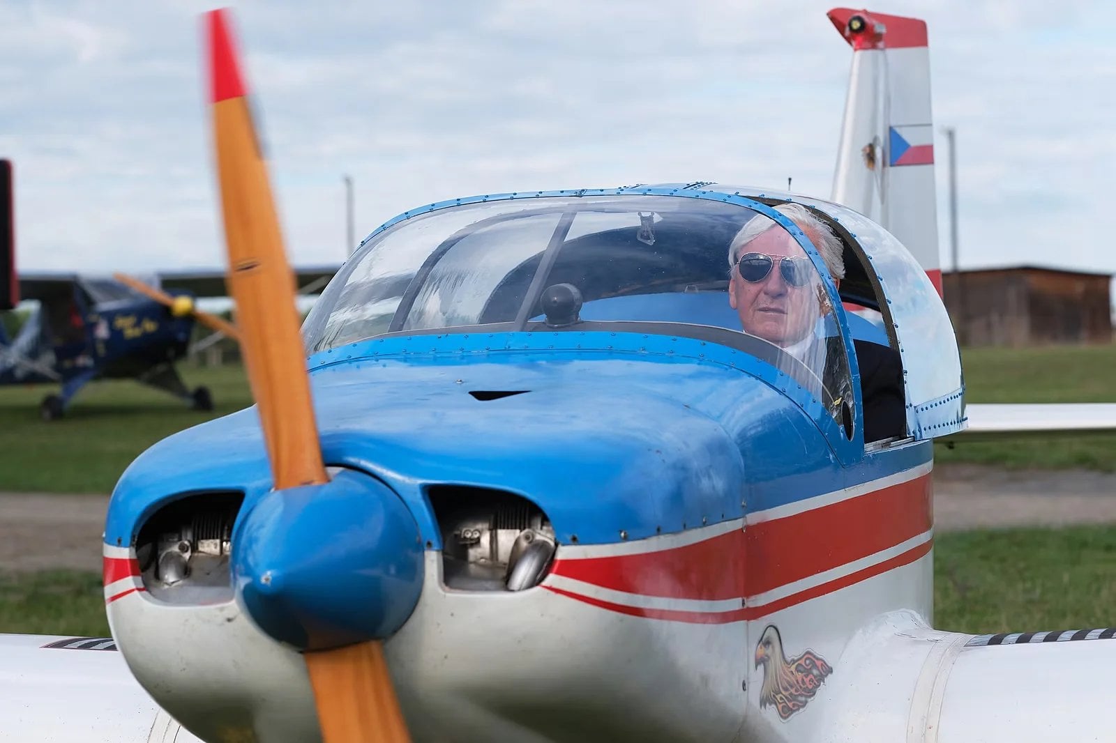 Natáčení seriálu Muži v letu (TV Nova)