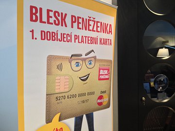 Tisková konference 15.10.2014 ke spuštění Blesk peněženky. Salónek České mincovny, Praha.