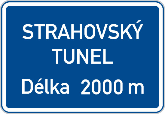 Dopravní značka IS 15b Jiný název