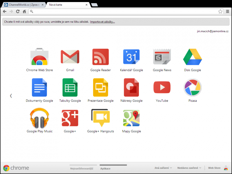 Google Chrome ve Windows 8