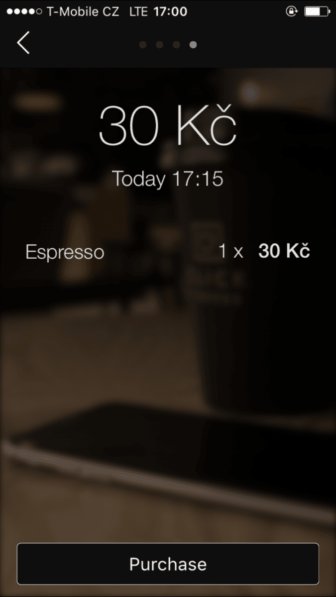 Dokončení objednávky.