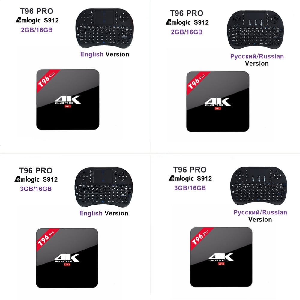 T 96 Pro + různé příplatkové periférie