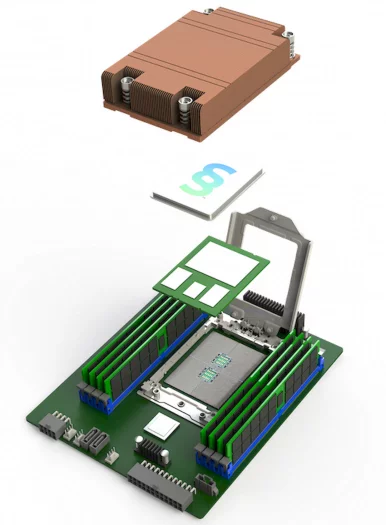 Vnitřnosti procesoru Solid Silicon S1