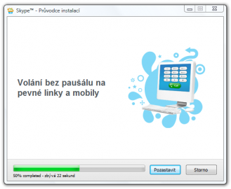 <p>Během instalace je uživatel seznámen se základními funkcemi</p>