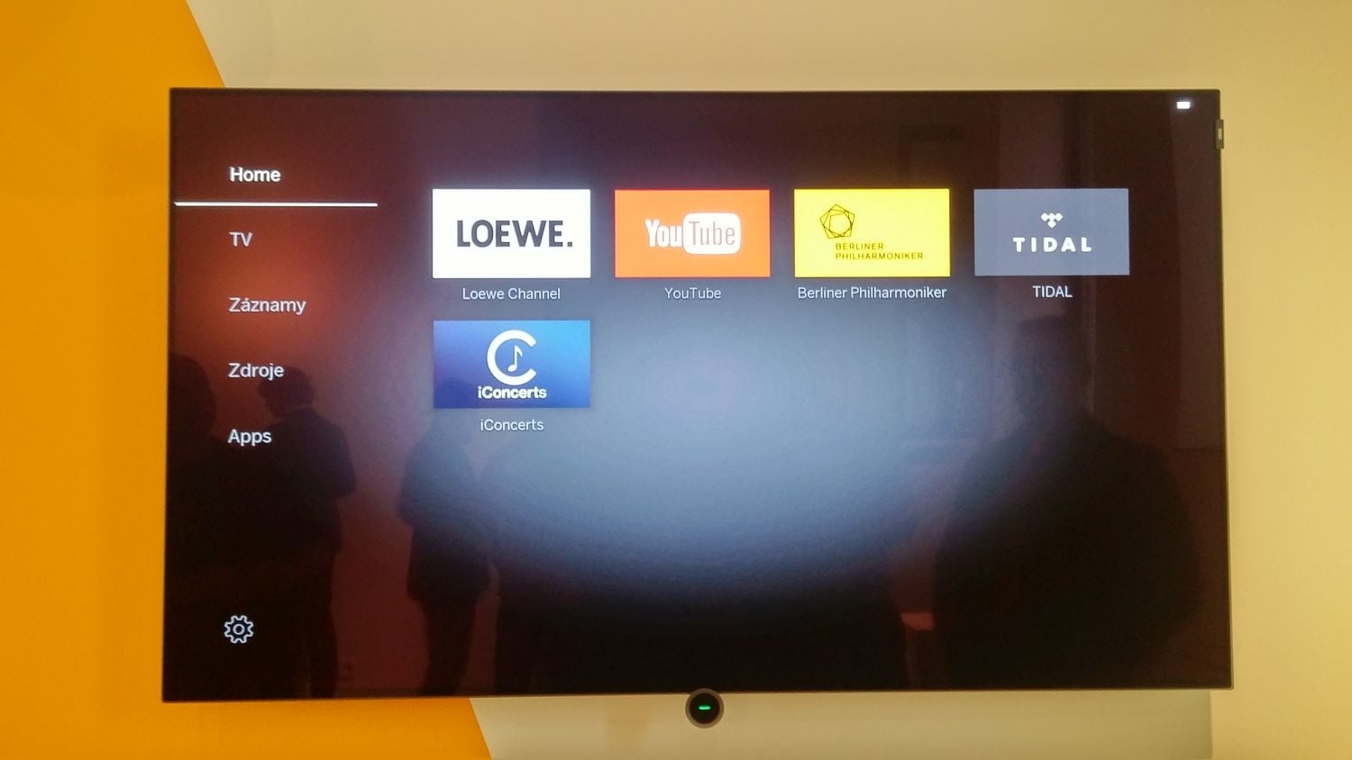 Upravené menu první úrovně u Bild 7.