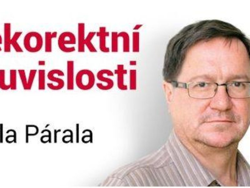  Nekorektní souvislosti Pavla Párala