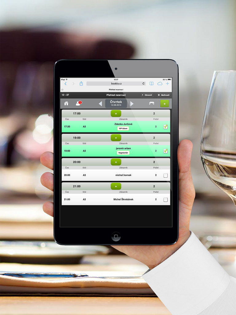 Rezervace v restauracích jinak než po telefonu