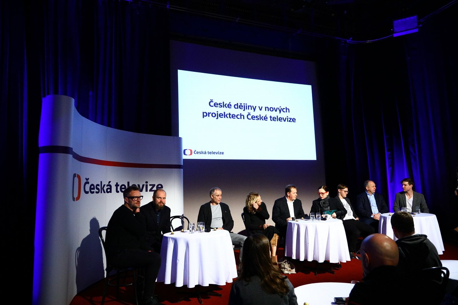 Tisková konference k novým projektům České televize, březen 2017