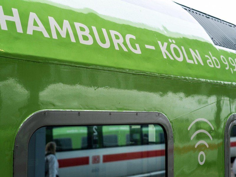 Flixtrain, spoj Hamburg-Kolín n. Rýnem 