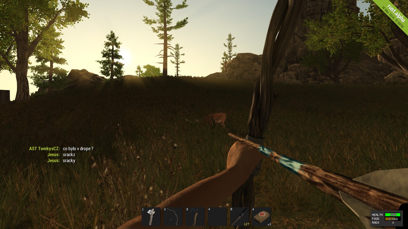 Rust - obrázky ze hry.