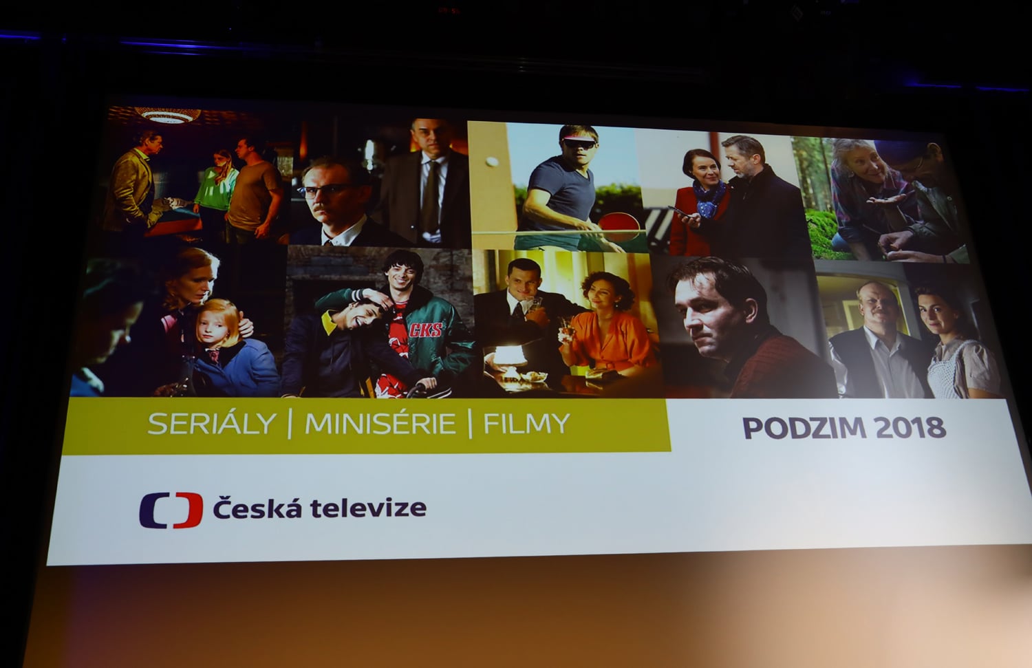 Tisková konference České televize - seriály/podzim 2018