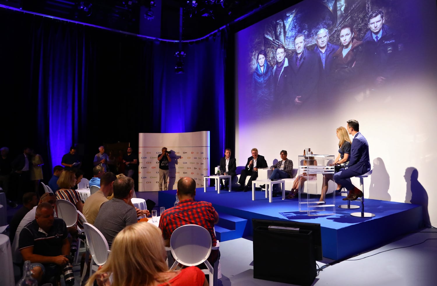 Tisková konference České televize - seriály/podzim 2018