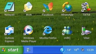 Screenshot Windows XP launcher
