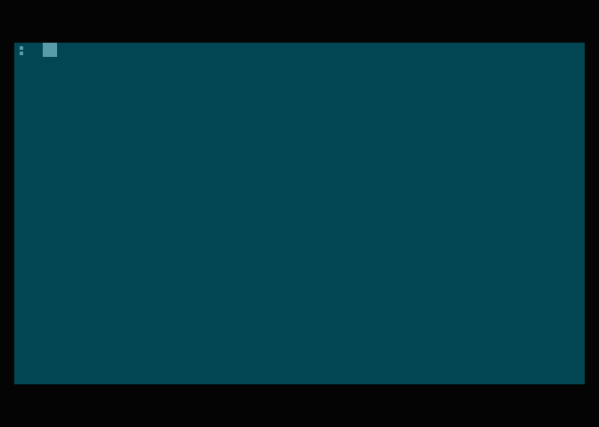 Obrázek 7: Pokus o tisk číslice 10.