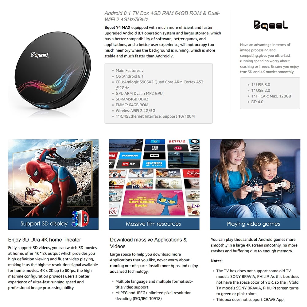 Bqeel - Produktové listy Amazon