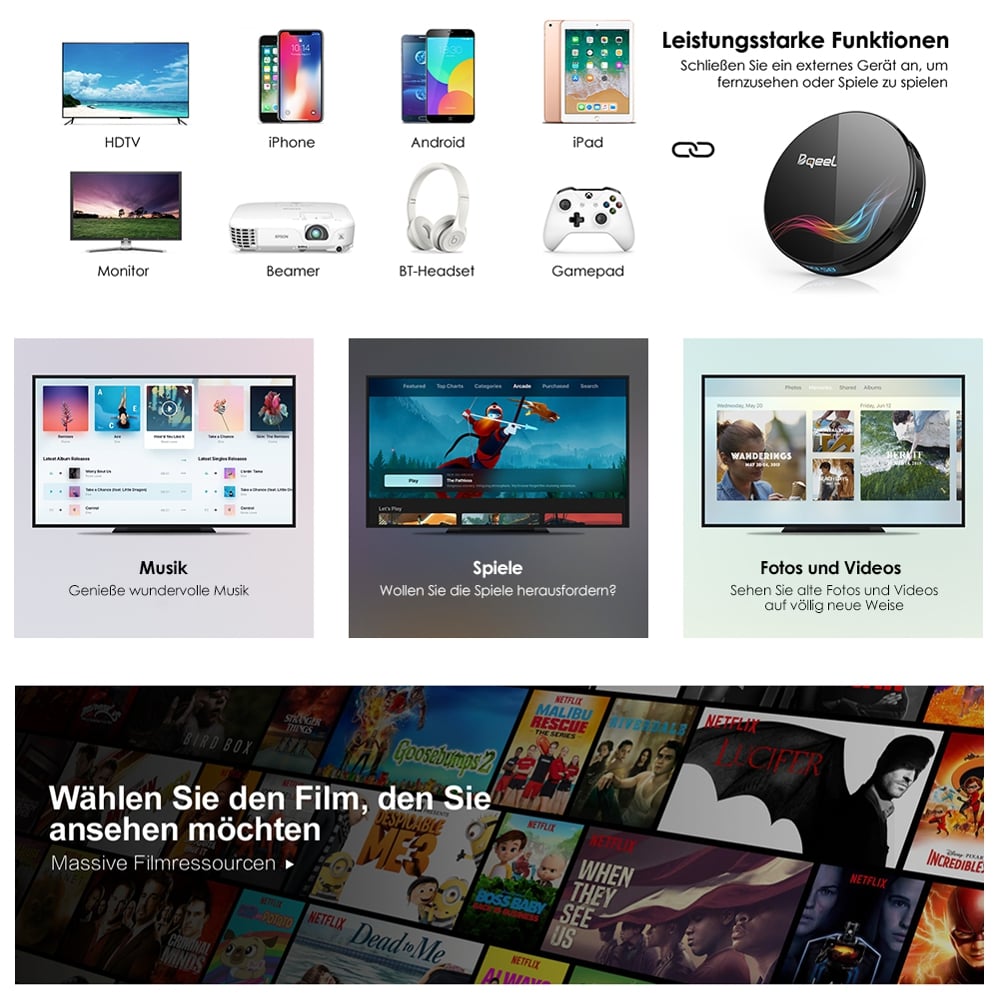 Bqeel - Produktové listy Amazon