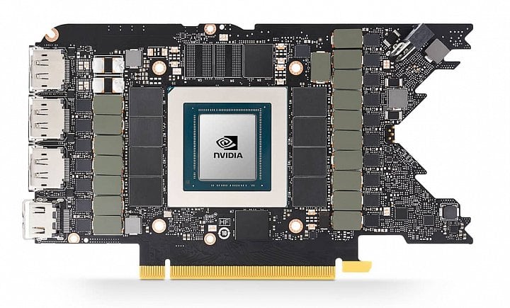 PCB grafiky GeForce RTX 3080 Founders Edition s GPU Ampare GA102