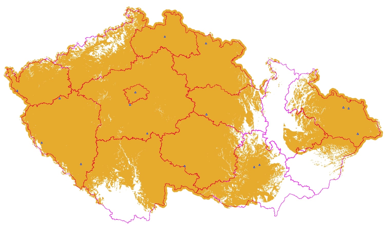 ČRa DVB-T2, Černá hora a Lysá hora - 17. 10. 2017