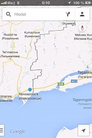 Přes Ukrajinu se dál východ dostanete nejrychleji přes Novoazovsk (UA) a Rostov na Donu (RUS). Ale teď se tam válčí a cesta není bezpečná.