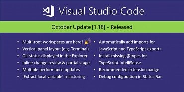 Visual Studio Code 1.18