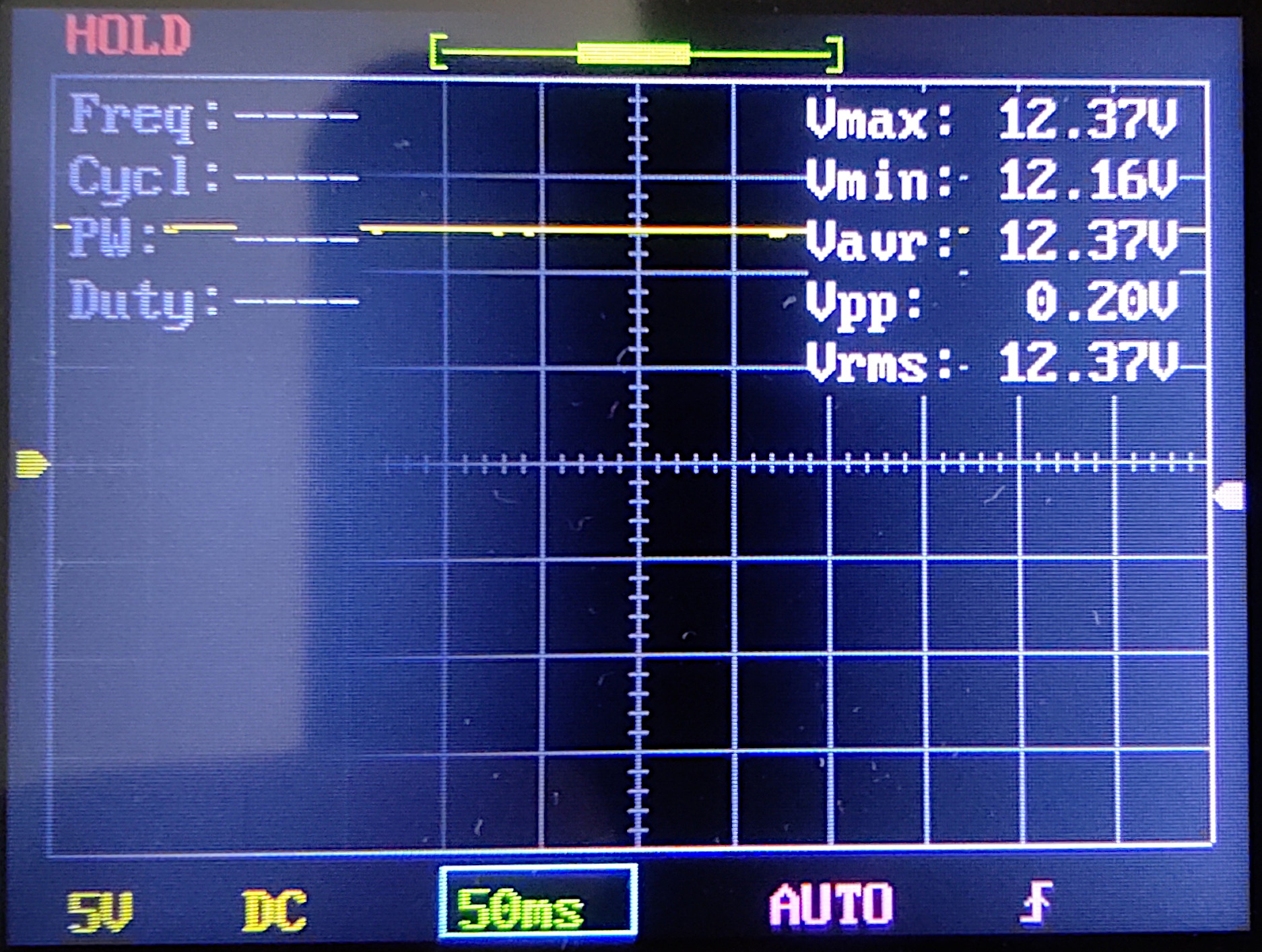Větev +12V.