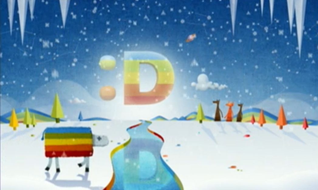 Česká televize - vizuál pro vánoční svátky 2013