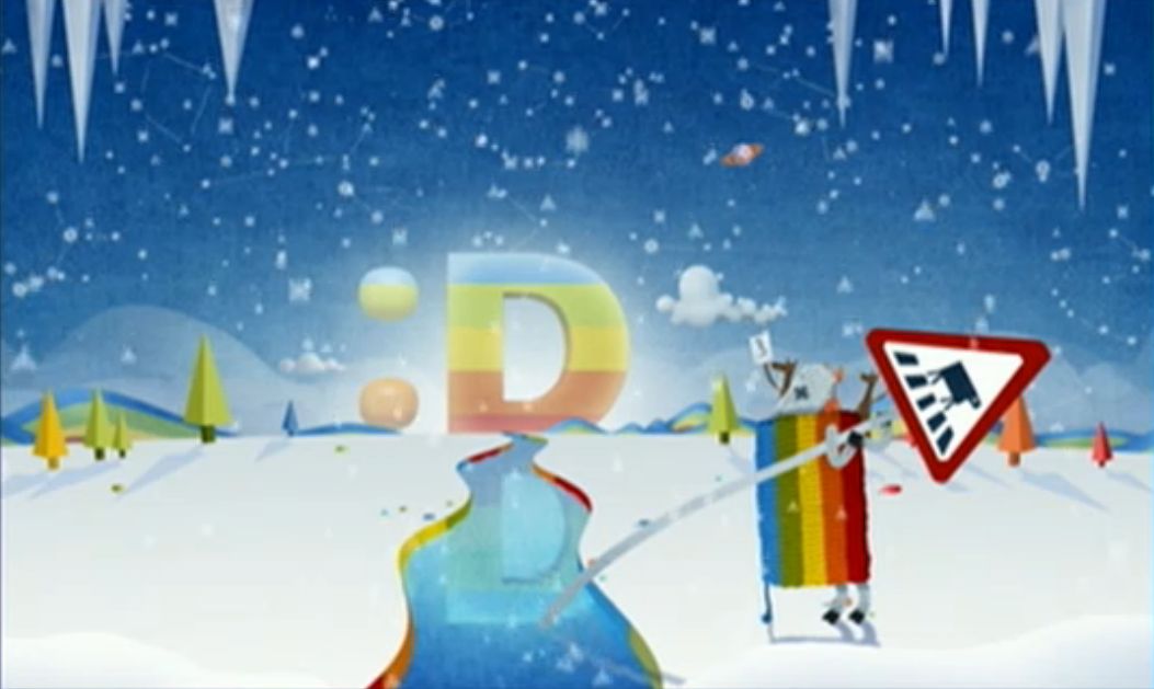 Česká televize - vizuál pro vánoční svátky 2013