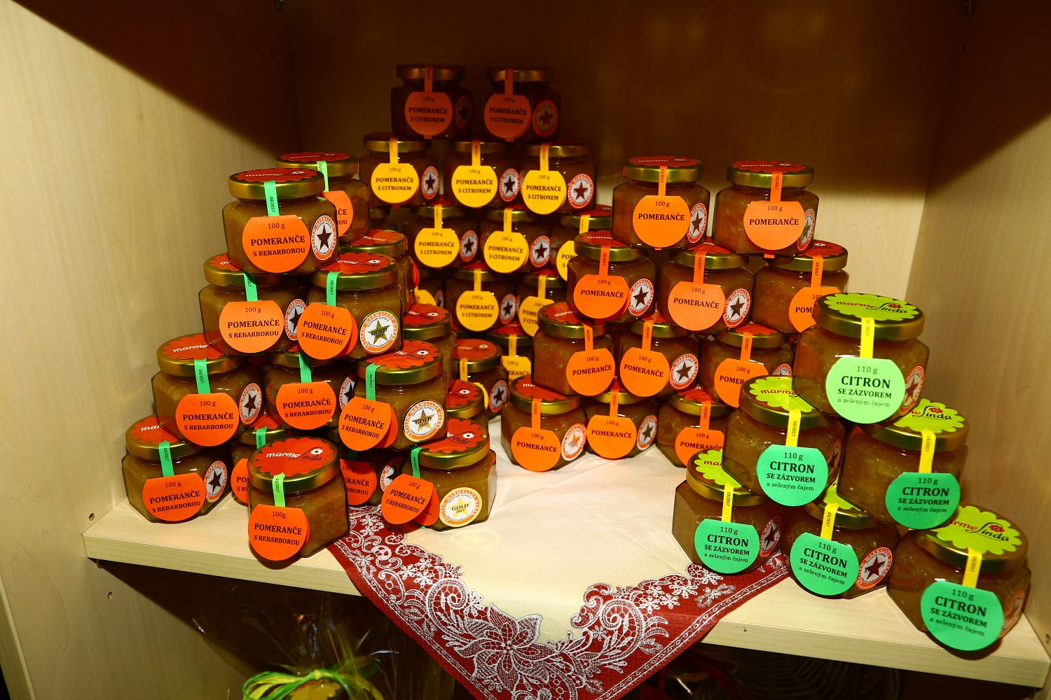 Česko má další marmeládovou královnu. Marmelinda je zlatá.