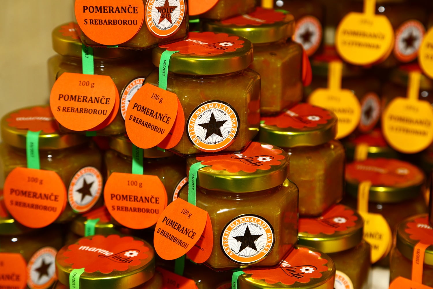 Česko má další marmeládovou královnu. Marmelinda je zlatá.