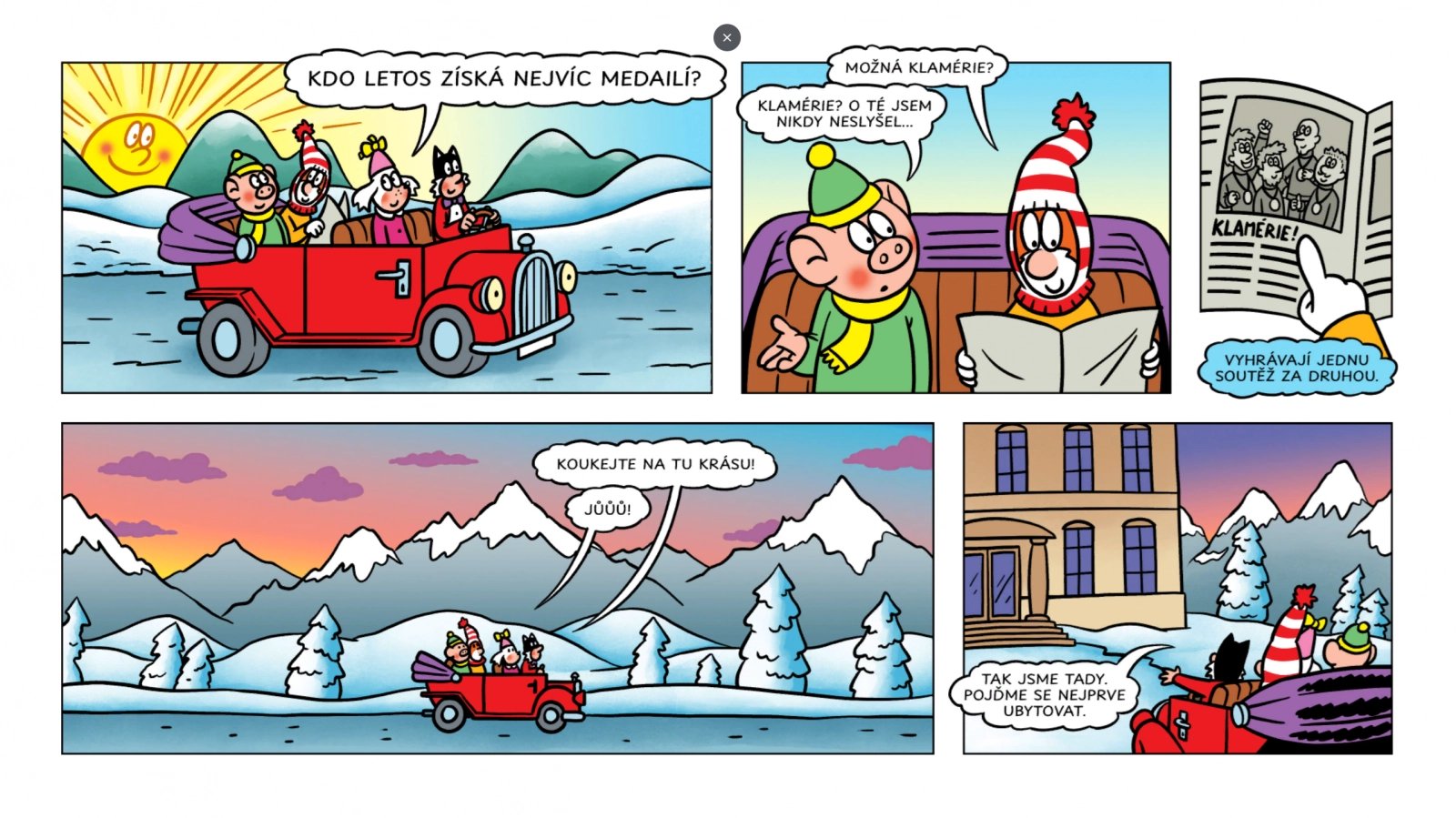 Čtyřlístek kontra Klamérie