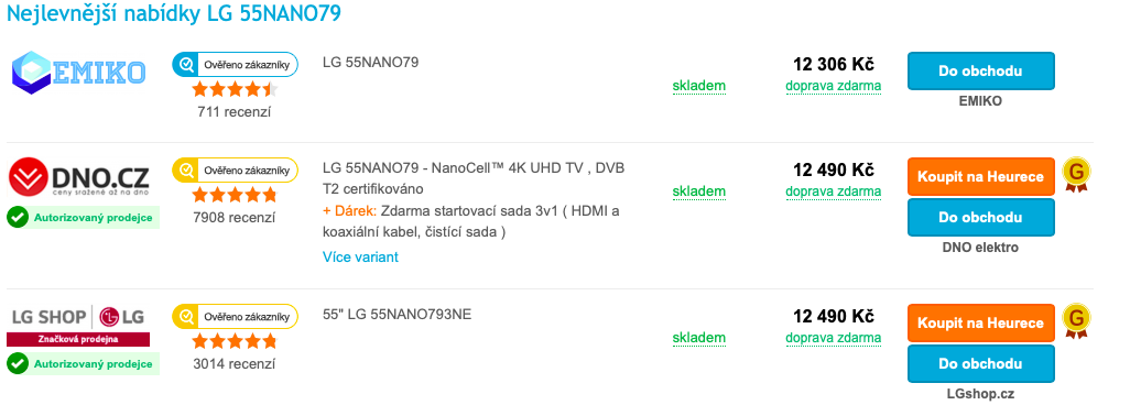 Rozdíl ve slevách na Mall.cz