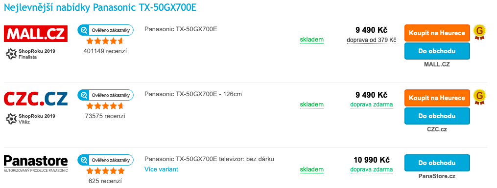 Rozdíl ve slevách na Mall.cz