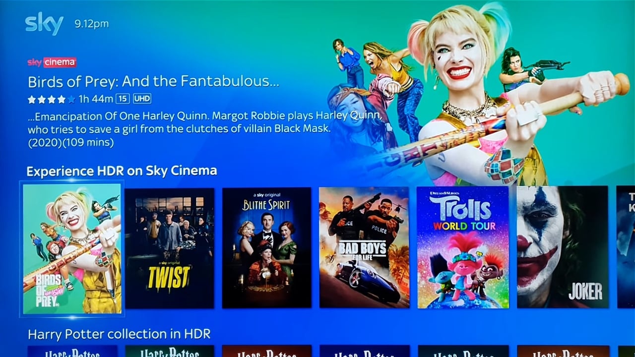 Sky Q – 4K HDR