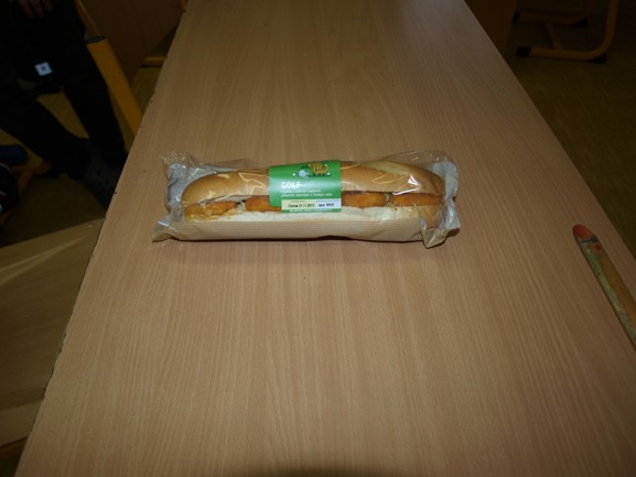 Svačiny žáků 7. a 8. třídy základní školy