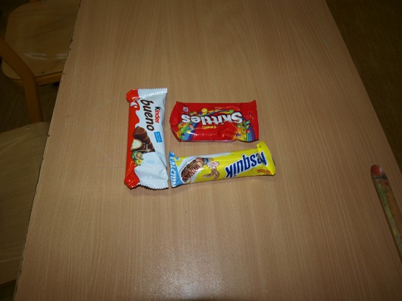 Svačiny žáků 7. a 8. třídy základní školy